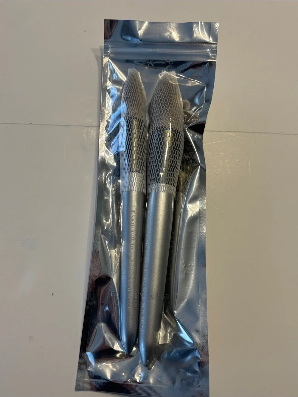Belle en Argent Bronze & Buff Brush Duo